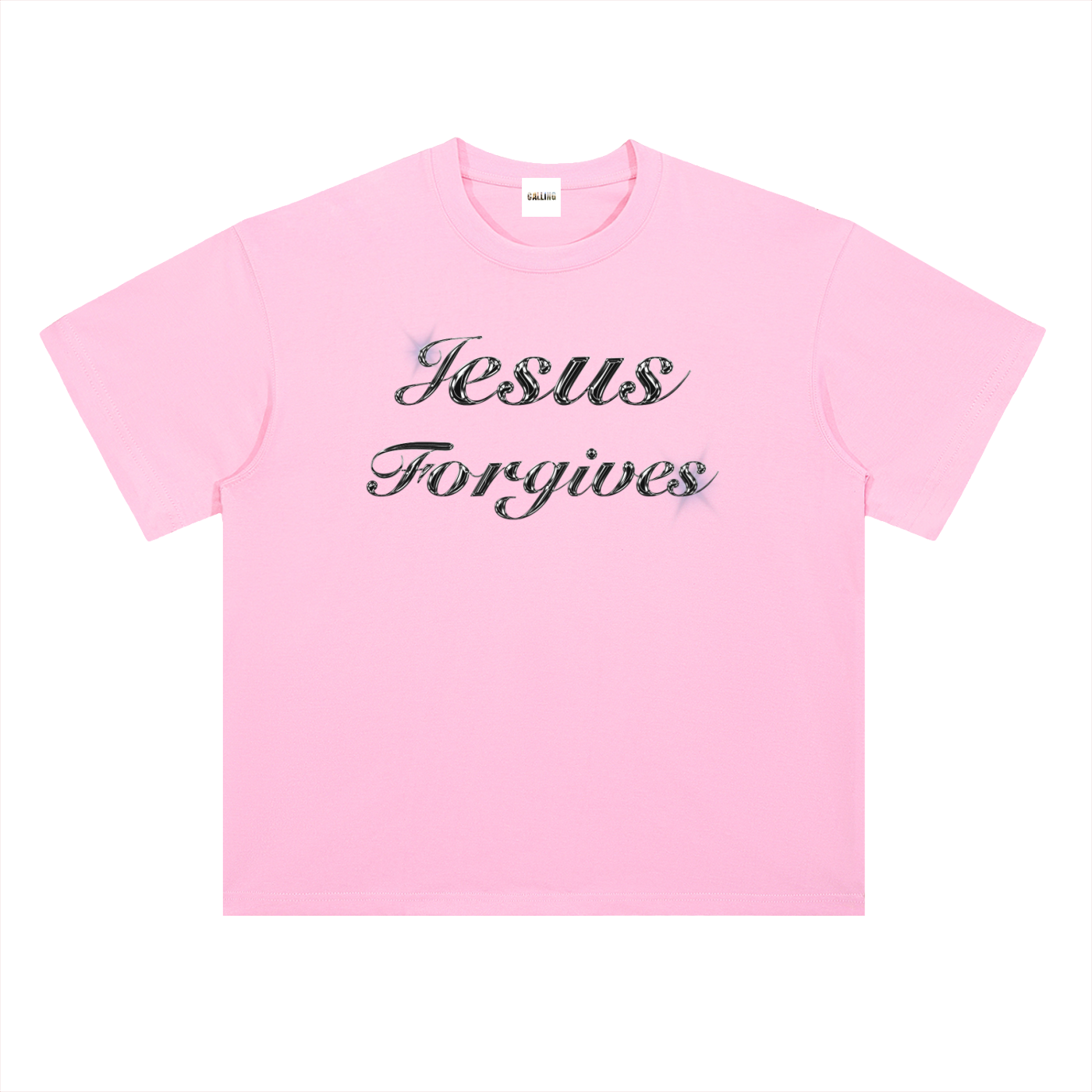 JESUS FORGIVES  Drop Shoulder Shirt
